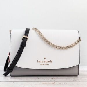 Kate Spade Carson Colorblock Convertible Crossbody in Nimbus Grey, NWOT